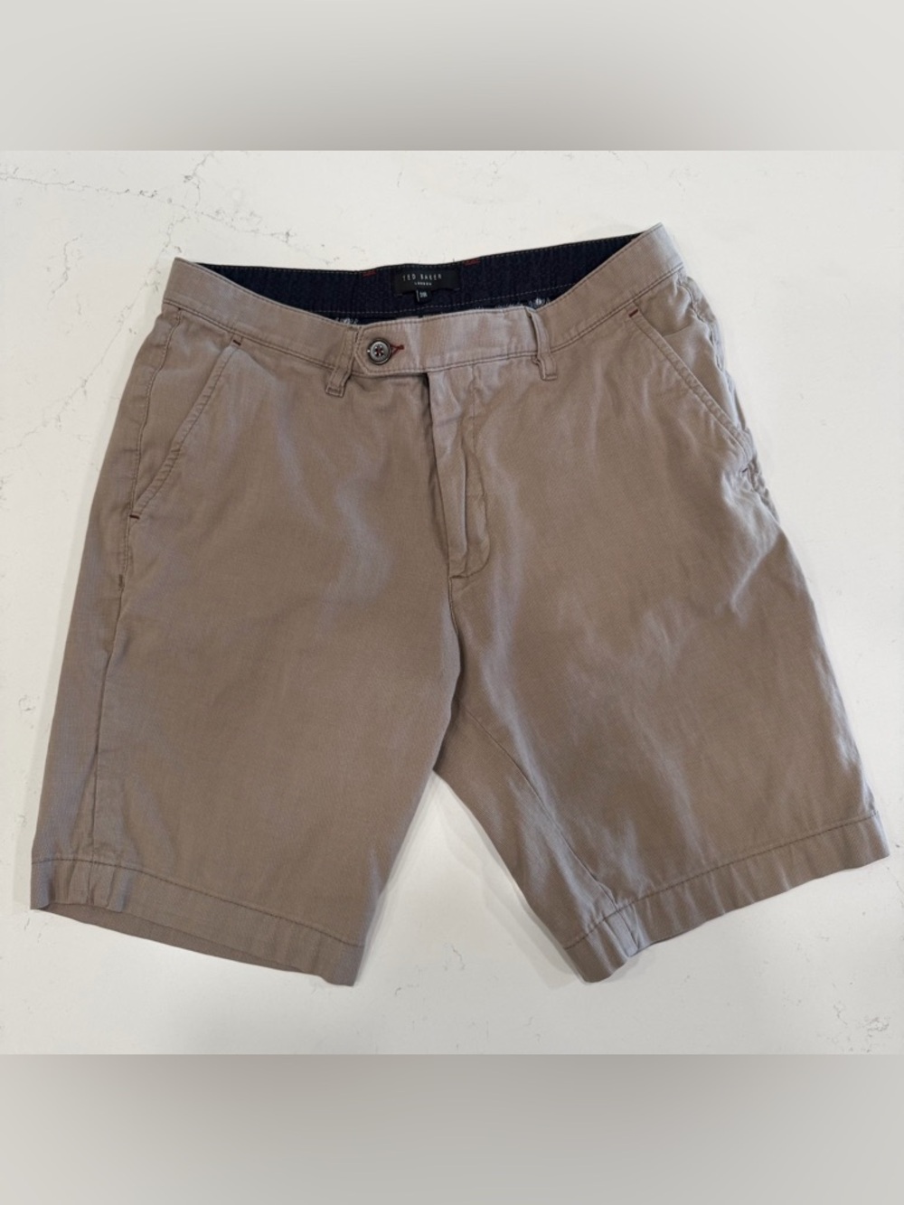 Ted Baker Men’s Tan Chino Shorts 31R